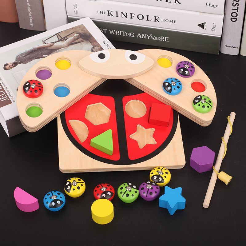 Magnetic Ladybird Sorting Board